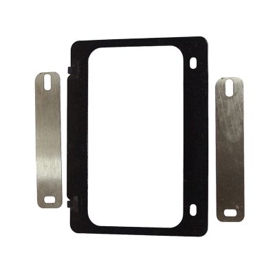 Picture of Name Plate Hero  Hunk  bike Stainless Steel Number plate / License plate Frame or Holder With Laser Marking Bike Name color Family-Black