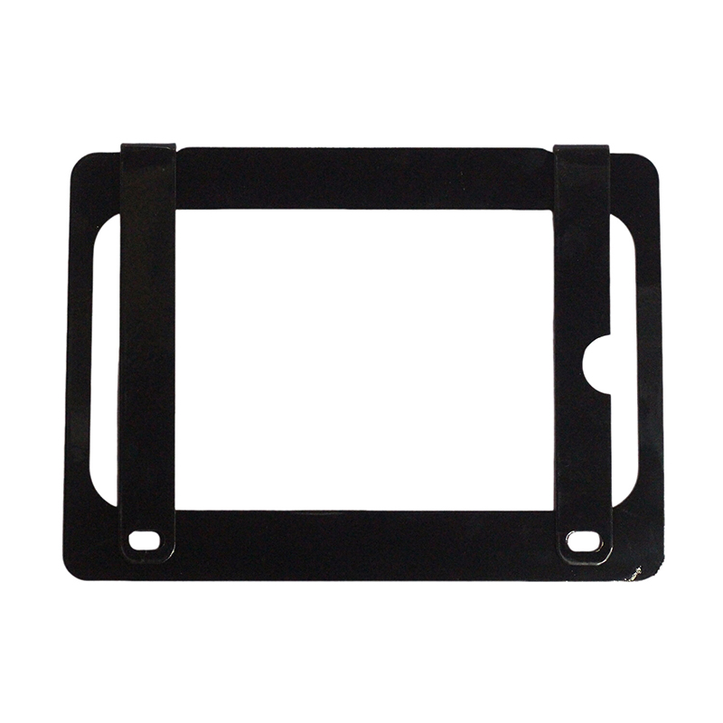 Picture of Honda  Livo bike Stainless Steel Number plate / License plate Frame or Holder With Laser Marking Bike Name color Family-Black