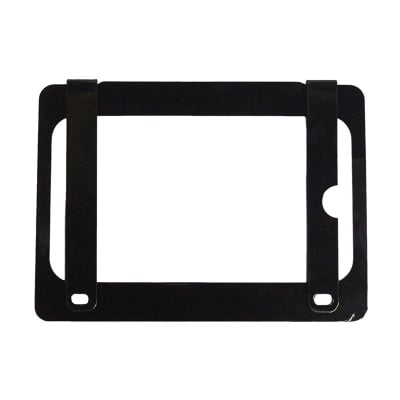 Picture of Honda  Livo bike Stainless Steel Number plate / License plate Frame or Holder With Laser Marking Bike Name color Family-Black