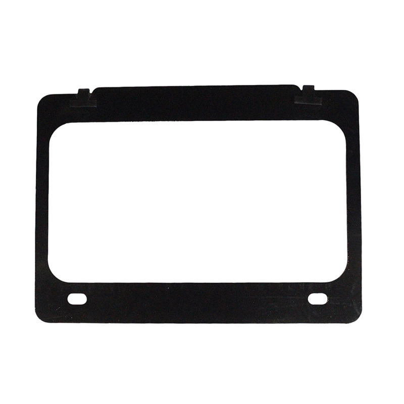 Picture of TVS  Metro bike Stainless Steel Number plate / License plate Frame or Holder With Laser Marking Bike Name color Family-Black