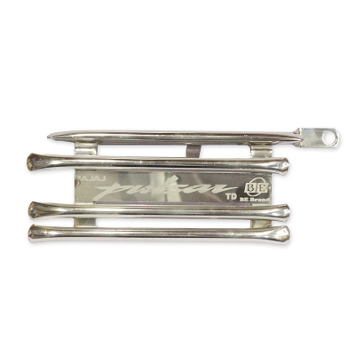 Picture of Silencer cover or silencer protector Ms steel S S box khacha Pulsar 150  D D