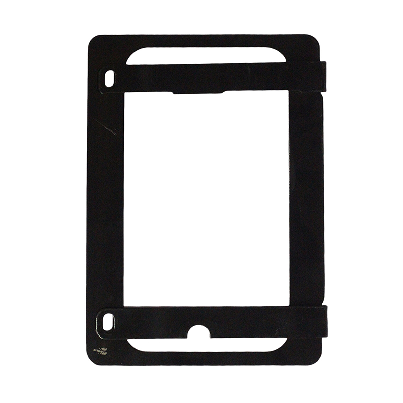 Picture of All TVS  bike Stainless Steel Number plate / License plate Frame or Holder With Laser Marking Bike Name color Family-Black