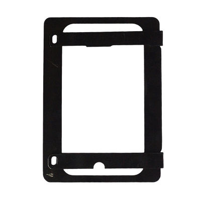 Picture of All TVS  bike Stainless Steel Number plate / License plate Frame or Holder With Laser Marking Bike Name color Family-Black