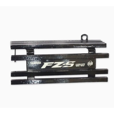 Picture of Yamaha Fzs V2/V3 Silencer Cover  Silencer Guard Silencer  Protector Black box khacha