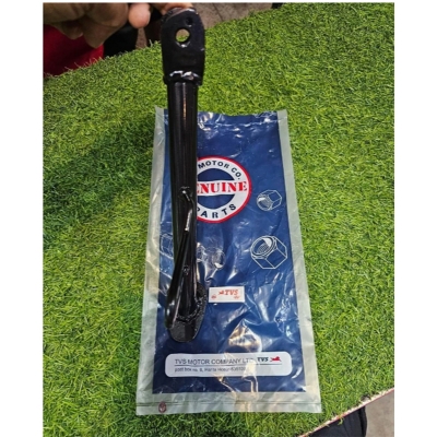 Picture of TVS  Motorcycle Side Stand or signle Stand (Without  Spring)  For Apache 4v old Model Bike
