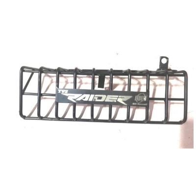 Picture of TVS  Raider Black  Silencer Cover Silencer Protector or Silencer Guard Rod  Khacha
