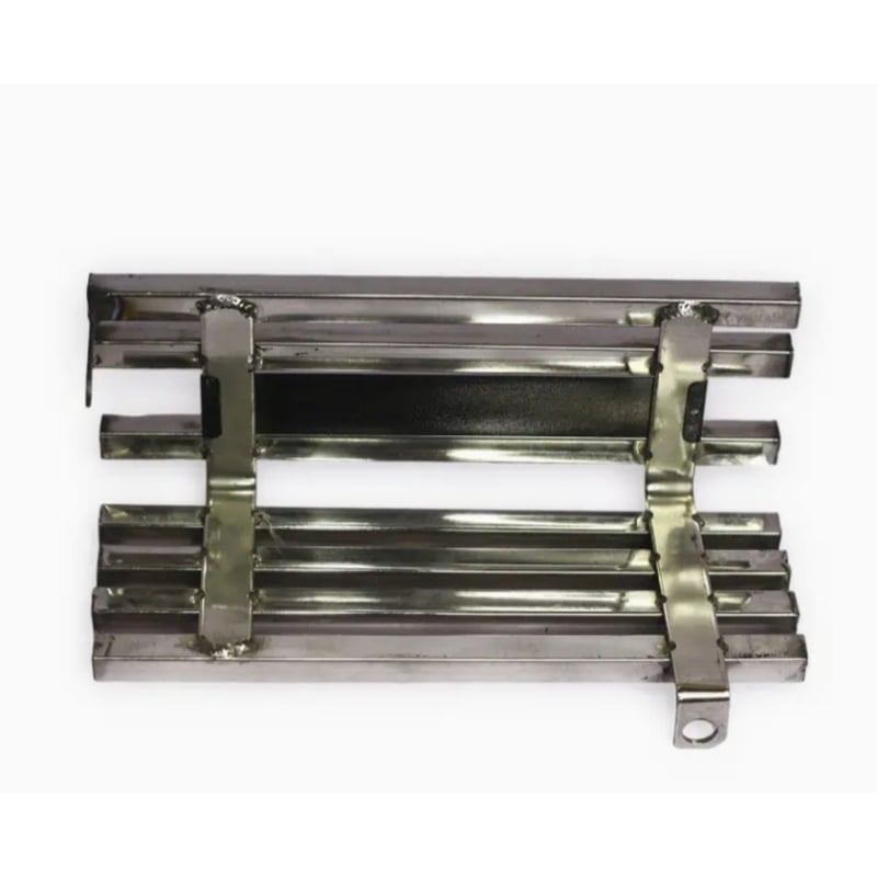 Picture of Premium Quality  Yamaha FZX Bike  Stainless  Steel  Silencer Cover Box  Khacha With Laser print Bike Name