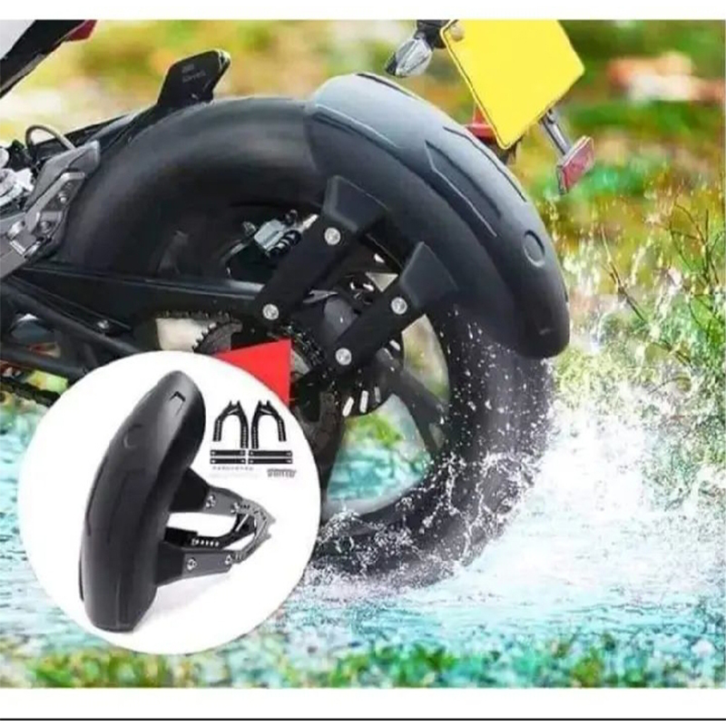 Picture of Universal Motorcycle Tyre Guard Rear Tyre Guard with All Fitting Accessories