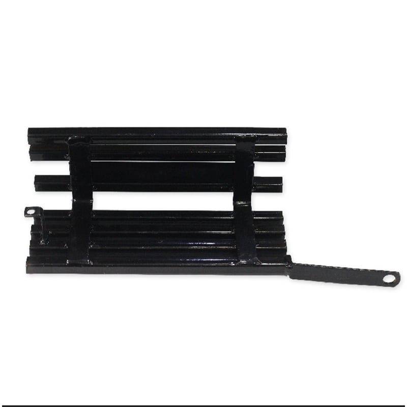 Picture of Hero Hunk 150 old model Bike Silencer Cover /Silencer Guard Black Metal Box Khacha  With Laser print Bike Name