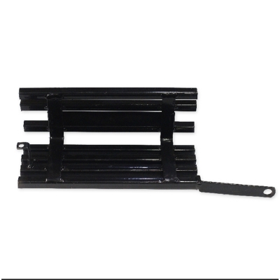Picture of Hero Hunk 150 old model Bike Silencer Cover /Silencer Guard Black Metal Box Khacha  With Laser print Bike Name