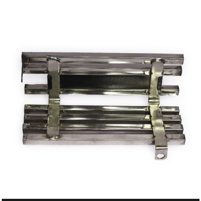 Picture of Premium Quality  Yamaha FZX Bike  Stainless steel  Silencer  Cover Box  Khacha  With Laser Print Bike Name