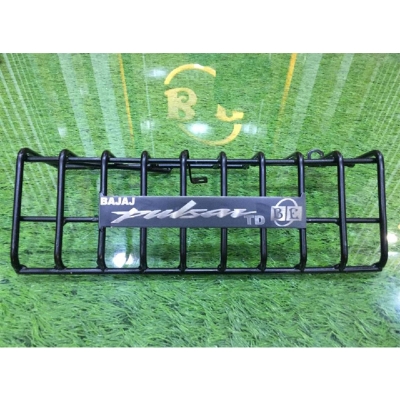 Picture of Pulsar -150 singel  Disk Black Silencer Cover Silencer Protector or Silencer Guard Rod Khach