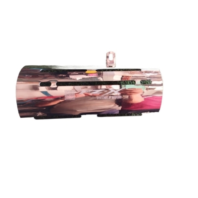 Picture of (SS) Yamaha FZX Bike Silencer cover Silencer Guard Silencer Muffler with Laser Marking Bike Name