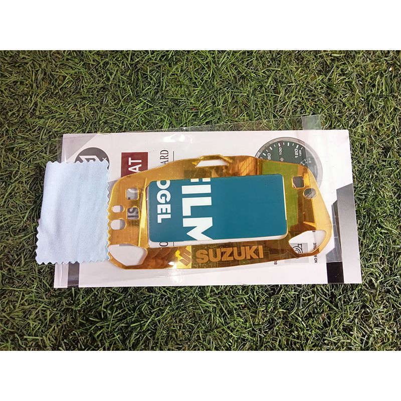 Picture of Suzuki Gixxer monoton new model meter paper golden color