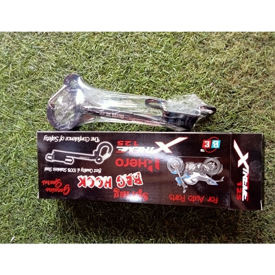 Picture of Hero Xtrem 125 CNC bag hok & CNC spring bag Hook black color