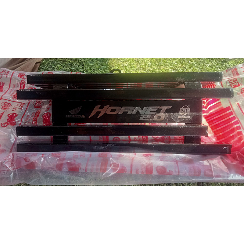 Picture of Honda Hornet 2.0 silence cover and silencer box khacha or MS steel