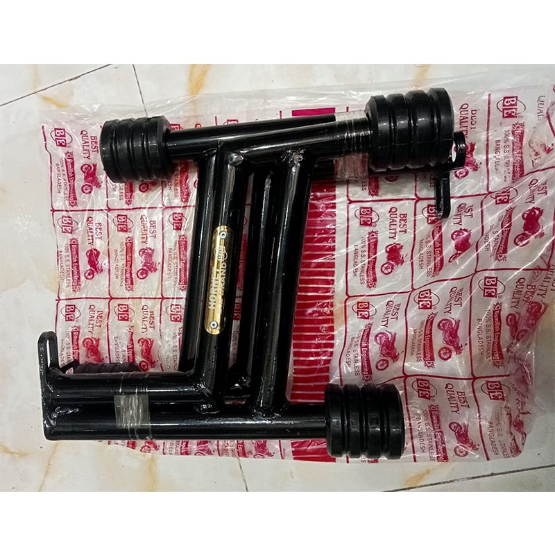 Picture of Honda Hornet 2.0 Nagin bumper or safe guard black color MS steel