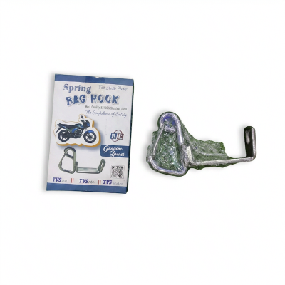 Picture of Motorcycle S S Spring Bag Holder or spring Bag  Hook With Upper Cover For Metro and Metro plus or Metro plus styker Bike