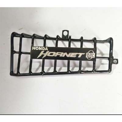 Picture of Honda Hornet silencer Guard Black Rod Khacha or silencer protector