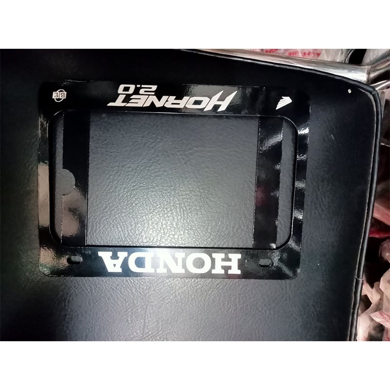Picture of Honda Hornet 2.0 number plate frame or number plate clam