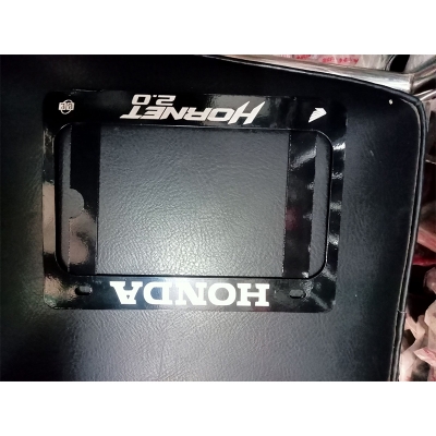 Picture of Honda Hornet 2.0 number plate frame or number plate clam