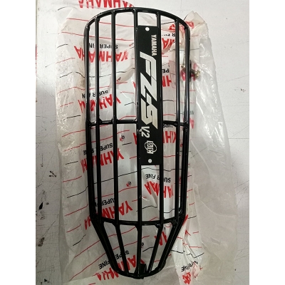 Picture of Yamaha FZ V2 rod khacha or silencer protector & silencer gurd MS steel Blackp