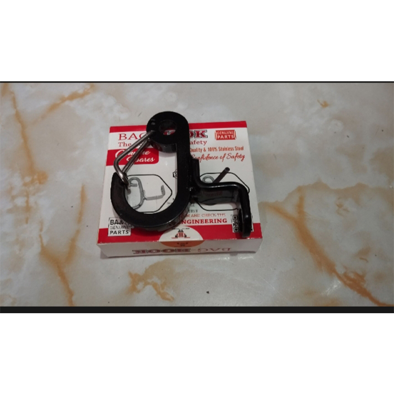 Picture of CNC Spring Bag Hook or Bazar Hook for pulsar 150 singel & Double Dic bike