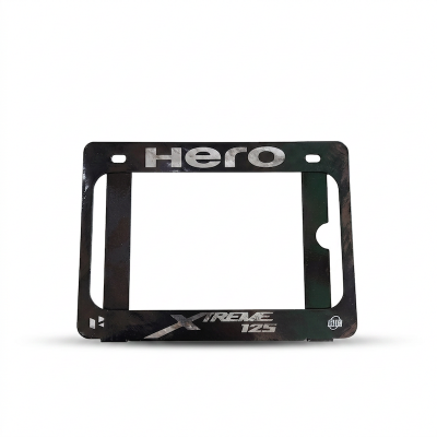 Picture of Hero Xtrem 125 Number plate clam or number plate holdar family  black color