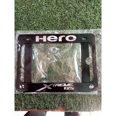 Picture of Hero Xtrem 125 Number plate fream or number plate clam  family color  black