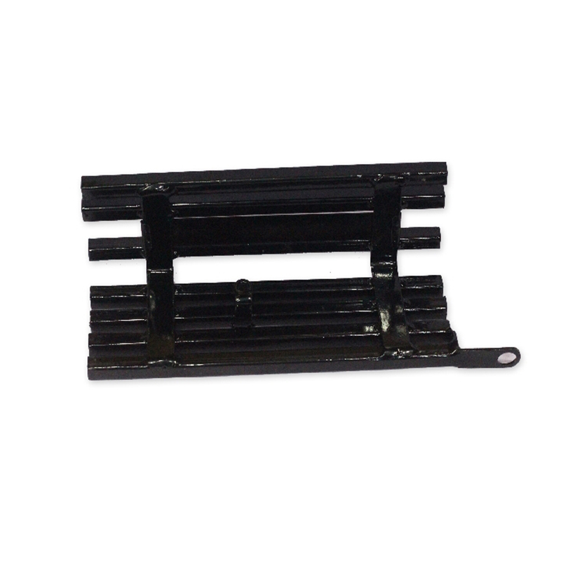Picture of Honda Shine SP Bike Silencer Cover Silencer Guard Black Metal Box khacha With Laser print bike name