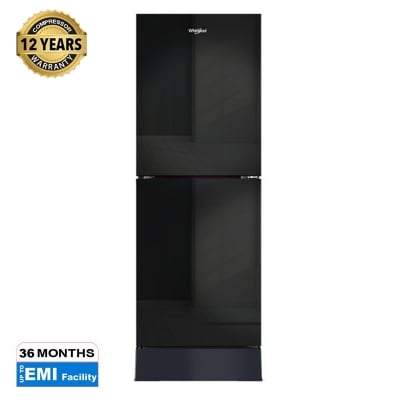 Picture of Whirlpool 278 Liter Refrigerator FreshMagic Pro Crystal Black