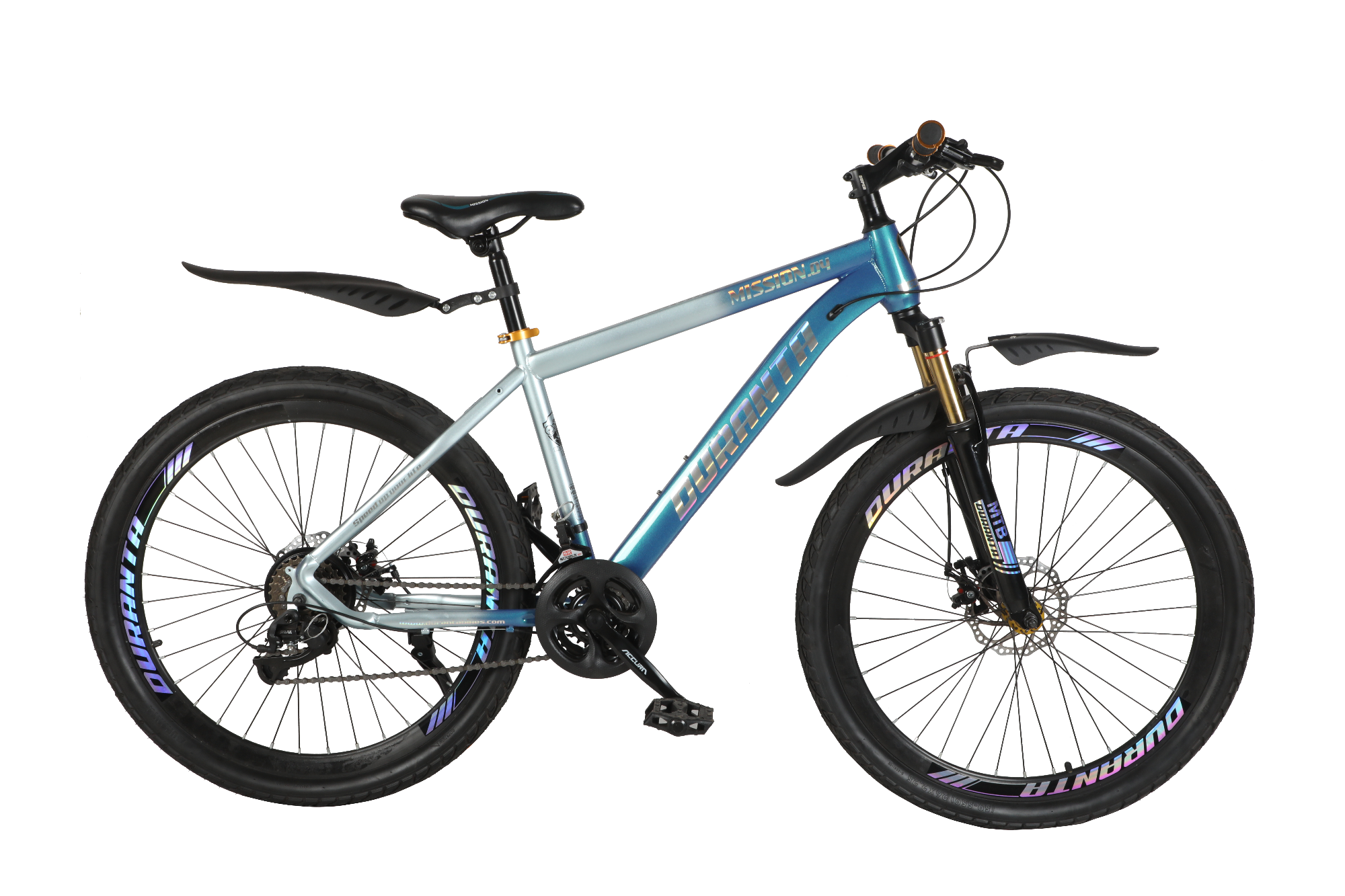 Picture of Duranta Steel 21 Speed 26Inch Mission-04 Silver & Blue Bicycle