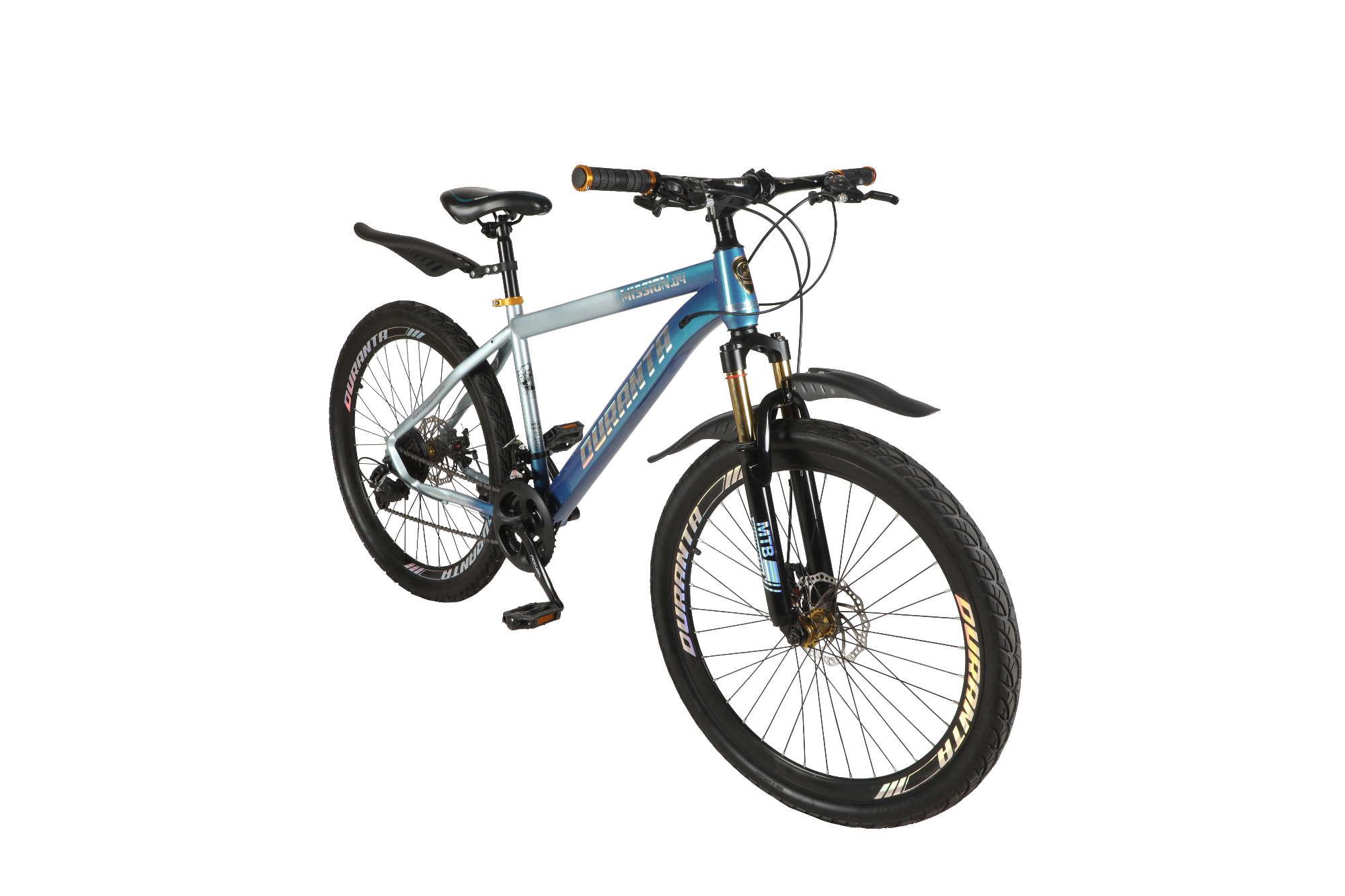 Picture of Duranta Steel 21 Speed 26Inch Mission-04 Silver & Blue Bicycle