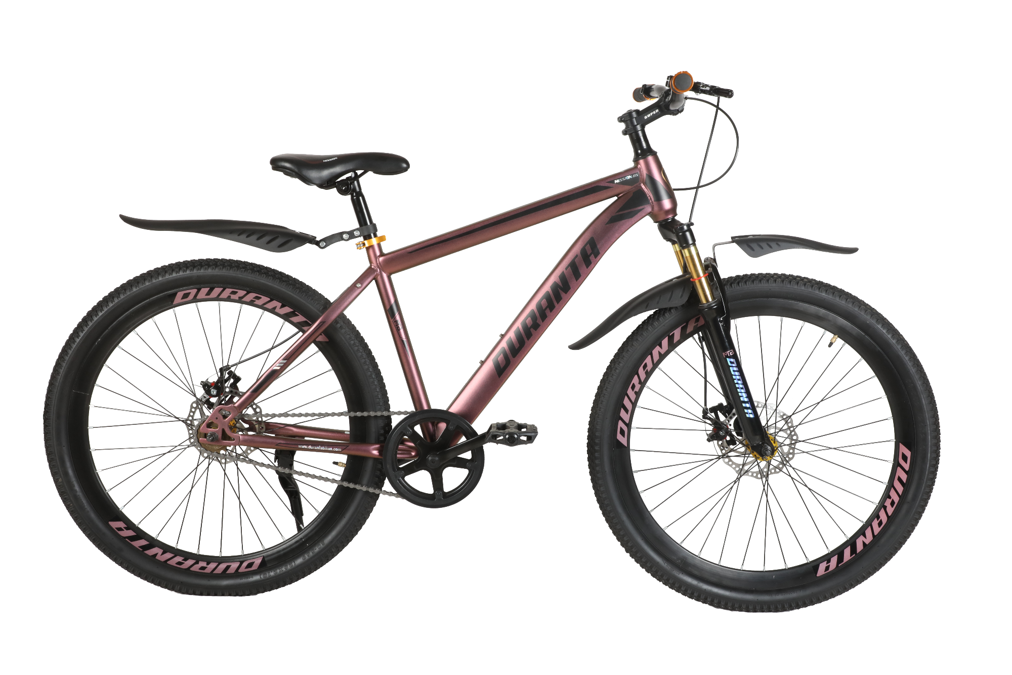 Picture of Duranta steel 1 speed 26 Inch Mission-05 Coffee Bicycle