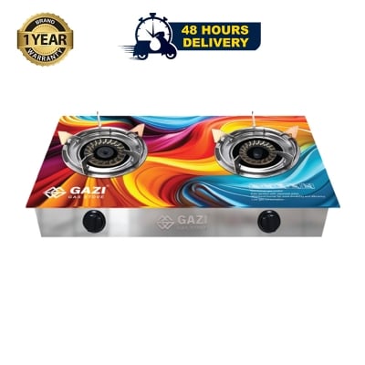 Picture of Gazi Gas Stove Single Burner SGT201 - with Quality Tempered Glass (LPG)