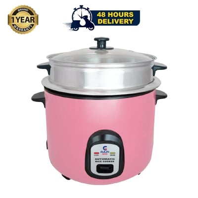 Picture of Gazi Rice Cooker FRCS-3L-2P (Pink) with Double POT with 1000W