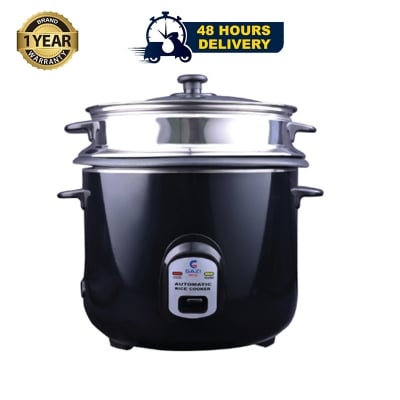 Picture of Gazi Rice Cooker FRCS-2L-2P (Black) with Double POT with 800W
