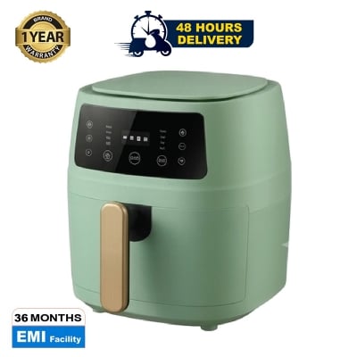 Picture of Gazi Swiss Air fryer GA-AF-27 with LED Panel, Rated Power 1350W, Microswitch Function & Frying Pot Capacity of 6 litres