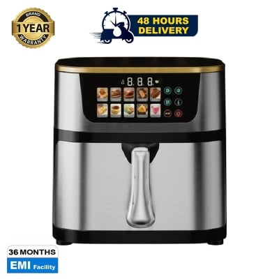 Picture of Gazi Swiss Air fryer 8 Ltr. GA-AF-23 with LED Panel , SS Surface & Rated Power 1400W