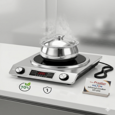 Picture of New Prastige Hilton 2500W Heavy Duty Infrared Cooker - Model HT-333