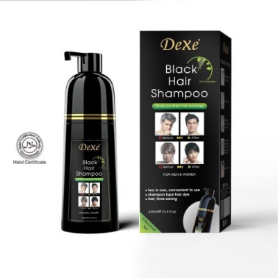 Picture of Dexe Black Hair Shampoo Bottle 400 ml new