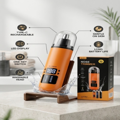 Picture of M.5009 Professional Nose Trimmer for Men - Type-C Rechargeable with LED Display