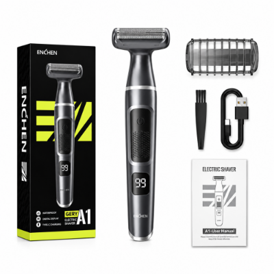 Picture of ENCHEN A1 Electric Shaver – Waterproof Grooming Tool with Digital Display