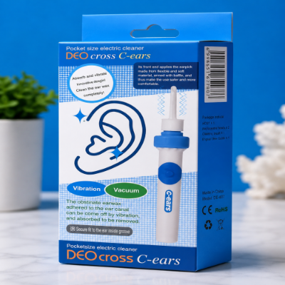Picture of Safe Ear Wax Removal Kit – Gentle Electric Vacuum Cleaner for Ear Care