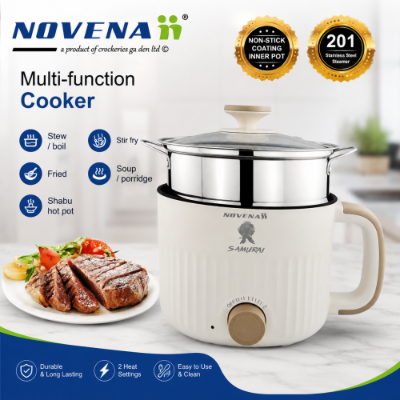 Picture of Novena Samurai 1.8L Multi-Function Electric Cooker with Steamer 750W