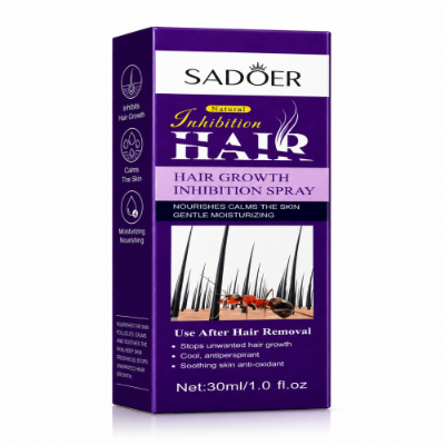 Picture of Sadoer Natural Hair Growth Inhibition Spray – Unwanted Hair Remover Spray 30ml