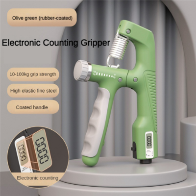 Picture of Adjustable Electronic Hand Grip 10-100kg For Fitness Training