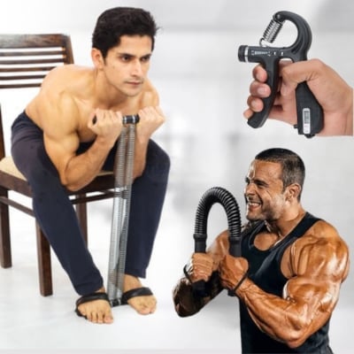 Picture of Full Body Power Combo(30kg power Twister -1 P , Tummy Trimmer -1P & Hand Grip with monitor 1P )