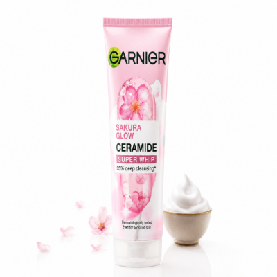 Picture of Garnier Sakura Glow Ceramide Super Whip 100ml
