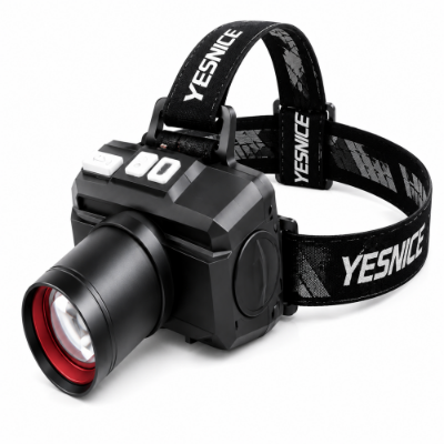 Picture of YESNICE YES-620 Rechargeable Zoom LED Headlamp with Type-C Charging